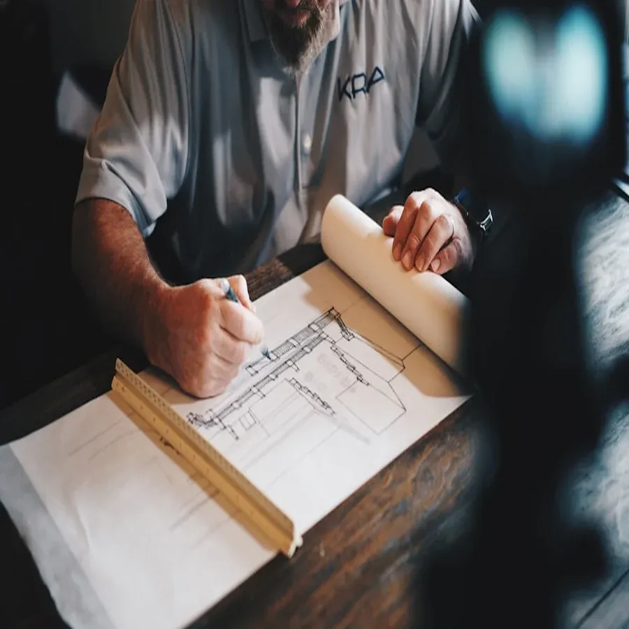 Proyecto arquitectónico con tecnología digital